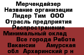 Мерчендайзер › Название организации ­ Лидер Тим, ООО › Отрасль предприятия ­ Распространение › Минимальный оклад ­ 20 000 - Все города Работа » Вакансии   . Амурская обл.,Архаринский р-н